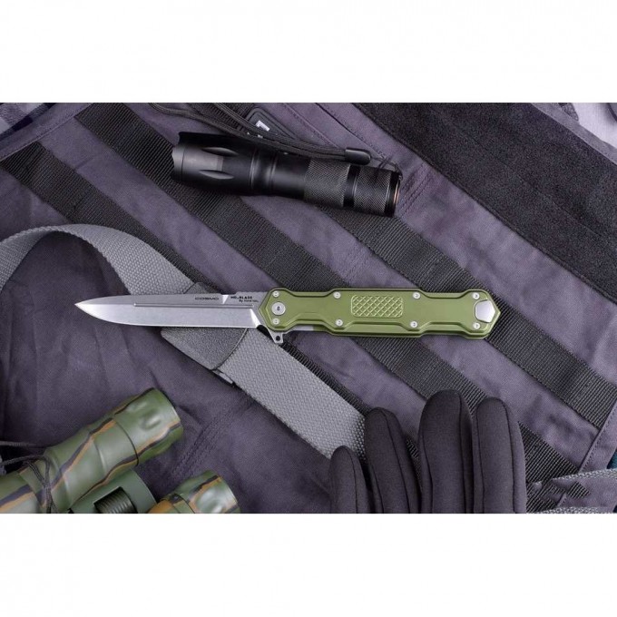 Нож MR BLADE GREEN COSMO SATIN MB011