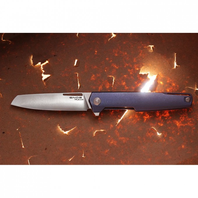Нож MR BLADE SNOB M390/TITANIUM MB034