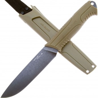 Нож MR.BLADE OWL-B (8Cr14MoV Black Stonewash, Olive)