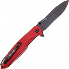 Нож складной MR BLADE CONVAIR Gen.2 (Black Stonewash, G10 Red)