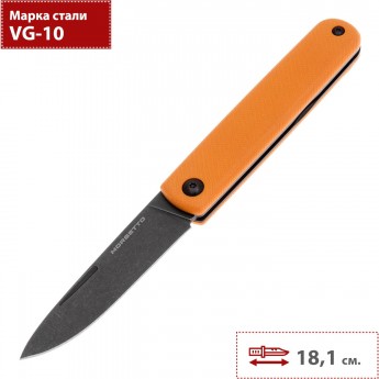 Складной нож MR.BLADE MORSETTO MB380-VG10BSW