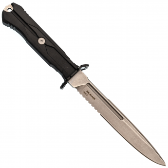 Тактический нож MR.BLADE LESHIY MB390-SW/BK-SERR 15,4 см