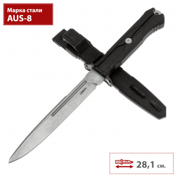 Тактический нож MR.BLADE LESHIY MB390-SW/BK