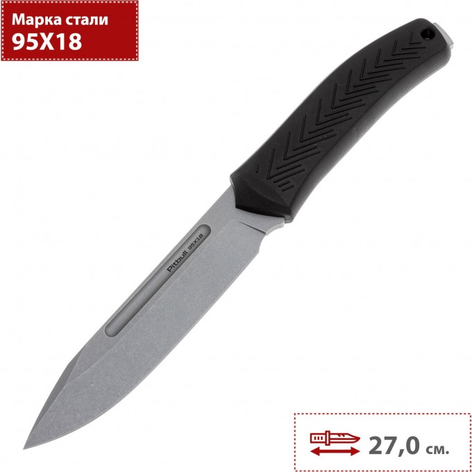 Туристический нож MR.BLADE PITBULL MB373-SW/BK