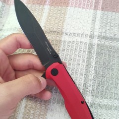 Нож складной MR BLADE CONVAIR Gen.2 (Black Stonewash, G10 Red)