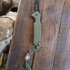 Нож складной MR BLADE HELLCAT MINI (VG10 BSW, G10 Olive)