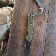 Нож складной MR BLADE HELLCAT MINI (VG10 BSW, G10 Olive)